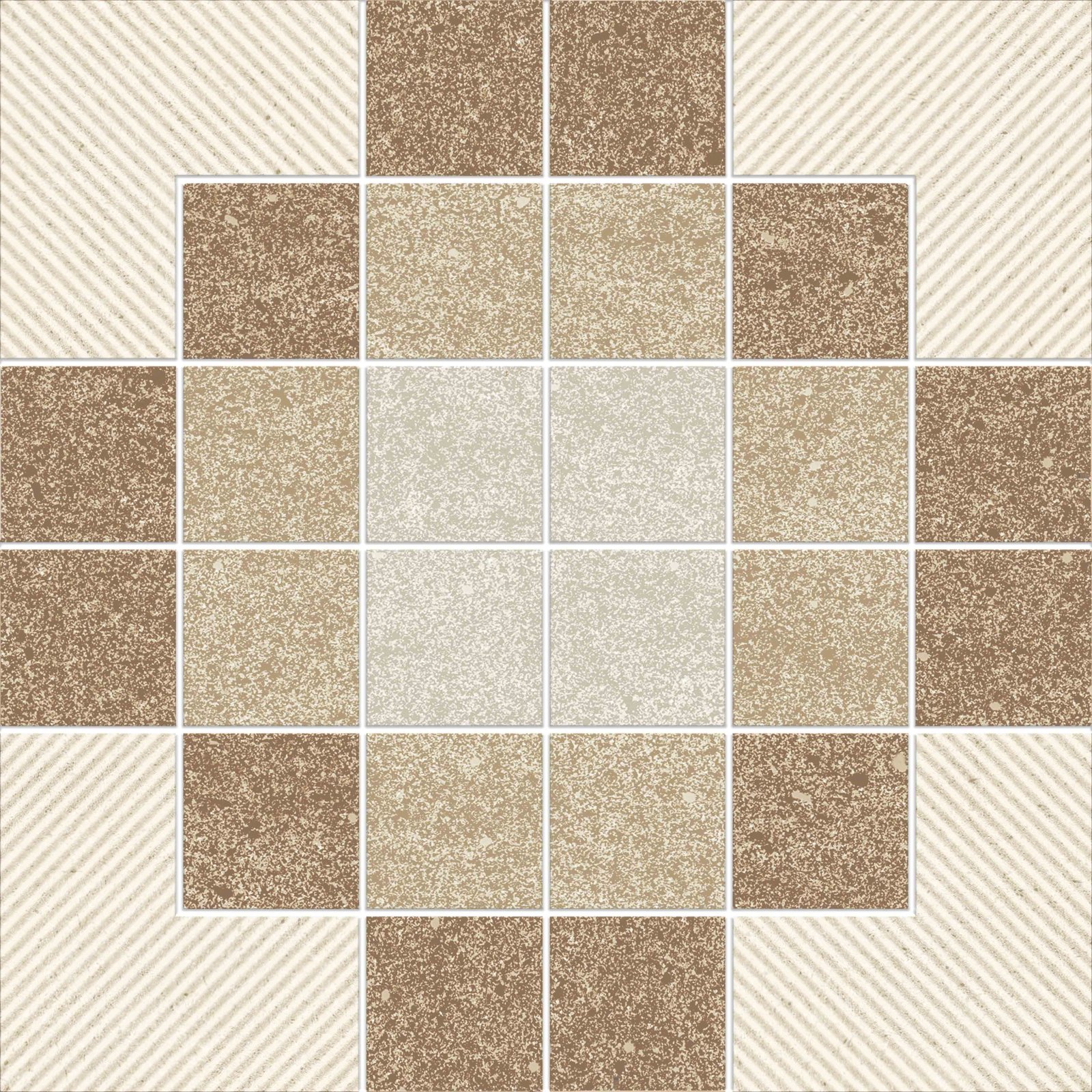 ASIA TILE 25X25 ROCHESTER BROWN 